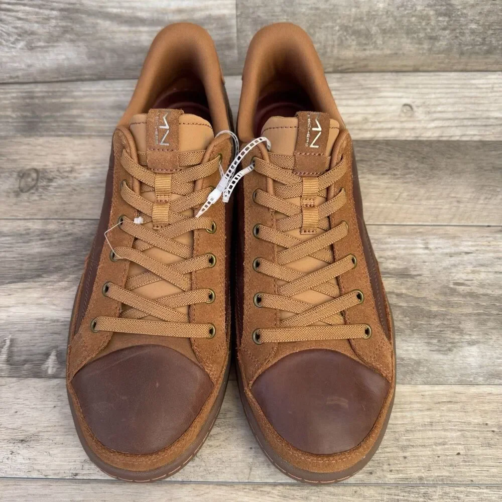 Skechers Mark Nason Classic Cup Kayson Mens 12 Brown Leather Slip Ins